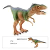 恐竜Jurassic Park Jurassic Tyrannosaur動物モデル玩具男の子フィギュアインドラプターベロシラプトルTriceratop T-Rex World Dinoレンガ子供のおもちゃ