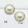 avorio perle strass bottoni metallo inviti di nozze decorare pulsante gingillo capelli fiore centro scrapbooking