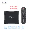 X96 MAX Miglior Nuovo aggiornamento Android 8.1 TV box potente Amlogic s905X3 4GB 64GB Dual WiFi 1000M Lan 4K Smart TV box