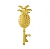 100pcs Creative Gold Pineapple Bottle Opener For Hawaii Party Decoration Birthday Wedding Party Favor and Gift SN2797