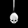 Skull Shaped Spoon - 304 Stainless Steel Coffee Spoon Dessert Ice Cream Sweets Teaspoon Stainless Food Cutlery 40pcs