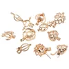 10 sztuk Classic Rose Gold Mieszane Pearl Cage Locket Wisiorki Aromaterapia Oleju Dyfuzor Biżuteria Naszyjnik DIY Biżuteria