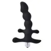Hot 3 stilar vibrerande analpropp silikon vibratorer dildo g-spot butt plug massager för kvinnor män sex produktleksaker