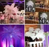 Färgglada 10-12 tum (25-30 cm) Ostrich Feather Plumes för bröllop Centerpiece Bröllopsfesten Evenemang Inredning Festlig dekoration GB834