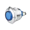 Högkvalitativ 19mm metall Vattentät bilögon Ljus, Anti Vandal LED-indikatorlampa, 4 modeller LED-signallampa för val