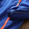 Iyeal 2018新しい秋の極フリースの子供の上着の暖かいスポーティな子供ベビー服防水防風男の子ジャケット2-8Y