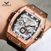 Luksusowy zegarek sportowy dla mężczyzn ONOLA moda zegar kwarcowy duża twarz zegarek na co dzień zegarki mężczyźni relogio masculino CX200805