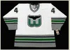Изготовленные на заказ мужские молодежные женские винтажные хоккейные майки 44 CHRIS PRONGER Hartford Whalers 1993 CCM, размер S5XL или на заказ любое имя или номер5295053