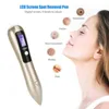 USB -uppladdningsbar LCD -svep Freckle Mole Removal Pen Tattoo Removal Machine Dark Spot Speckle Nevus Facial Skin Clean Tool8082907