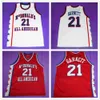 McDonald's All RETRO American Kevin Garnett #21 Retro Basketball Jersey Men's Stitched Custom Number Name Jerseys
