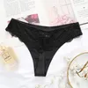 feminina de algodão puro Sexy Lace Briefs mulheres Knickers G-Cordas Thongs Ladies Lingerie Cueca de amostra grátis flertando Roupa interior em forma de T vermelho