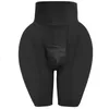 Uomo FAKE ASS Body Shapers Bottino laterale a vita alta Imbottito senza cuciture Mutandine di controllo della pancia Shapewear Boxer Hip Enhancer Butt Lifter Underwear Plus Size 6XL