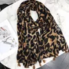 Wholesale-Long Scarf Warm Sexy Leopard Dot Viscose Shawl Ladies Wrap Scarf Autumn Winter Print Wrap Pashminas Sjaal Muslim Hijab Snood