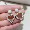 Mode klassische Perlenlegierung Silber Nadel Ohrring zurück Ohrstecker beliebte Ohranhänger Accessoires für Frauen Lieblingsgeschenke in europäischen und amerikanischen Ländern