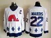 Quebec Nordiques Kış Klasik Erkekler 10 Guy Lafleur 13 Paspaslar Sundin 21 Peter Forsberg 26 Peter Stastny 19 Joe Sakic 22 Mario Marois Jersey