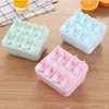 Food Grade Plastic Ice Cream Molds Tools 6 Grids Cell Frozen Cube Mold Popsicle Maker Creative DIY Homemade Freezer Lolly Mould DBC BH3580