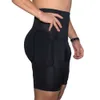 Erkekler Boxer Yastıklı Bubooster Arttırıcı Boyshort Düz Mide Shapewear Yüksek Bel veya Düşük Bel Şort1