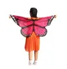 Newly Design Butterfly Wings Pashmina Shawl Kids Boys Girls Costume Accessory GB447