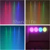 Sharelife 4 in 1 10 W RGBW Colore LED Mini Musica DMX Proiettore Light DJ Party Home Shower Sfondo da sposa Stage Lighting X-M512