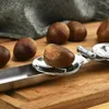 Aço inoxidável Castanha Clipe Walnut Alicates Metal Nut Nut Nicler Nut Opener Cozinha Ferramentas de Cozinha Gadgets