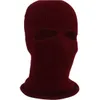 New Army Tactical Winter Warm Ski Cycling 3 Hole Balaclava Hood Cap Maschera a pieno facciale Inverno Donna Uomo Maschera per il viso Tenere al caldo in Winte WL1284