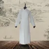 Men hanfu costume Chinese ancient traditional male long gown swordman clothing TV Film Stage wear carnival Performance Outfit