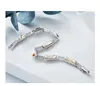 Fashion-S925 sterling silver personality trend accessories bracelet adopts the Swarovski crystal bracelet