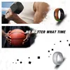 10pcs 8 7mm de largura 10 cores Silicone Ring Conjunto de silicone Anéis de personalidade masculinos Acessórios Bandos de casamento atletas ativos com3334q