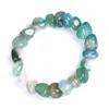 irregular agate natural stone strand bracelet women mens bracelets bead charm fashion jewelry will and sandy gift