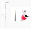 Tamax NA002 3PCS Nail Art Liner Painting Brush 7mm 9mm 11mm Nail Drawing Dotting Brushes UV Gel Acrylic Manicure Nails Brush Pen