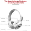 Zealot B19 Bluetooth Wireless Stereo Cuffie auricolare auricolare con cuffie per micro -cumpiette MicroSD Slot FM Radio per iPhone Huawei3543779