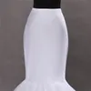 Günstiger One Hoop Petticoat Krinoline für Meerjungfrauen-Hochzeitskleider Volant-Trompeten-Unterrock Meerjungfrau-Petticoat Slip Bridal Acces7802954