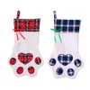 QIFU Pet Dog Christmas Stocking Socks Christmas Gift Bags Presents Package Xmas Tree Ornaments Happy New Year 20201805427