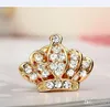 Couples Mini Broche Corsage Diamants Pierce Point de cheval Men et Femmes Costume Bouton Bouton Collier Colliers Grossistes