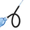 50cm Enema Anal Cleaning Water Nozzle Portable Latex Enema Plug Anal Washing Bdsm Gay Anal Sex Toys Y190713