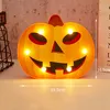 Nouveau Halloween Lampe En Plastique Citrouille Chauve-Souris Fantôme Veilleuse Halloween Lampe pour La Maison Bar Salle À Manger Décoration HHA775