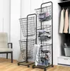 Storage rack clothes Lou baskets Laundry Organization household classification Nordic multi-layer dirty basket iron