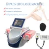 Hot selling 160MW 650nm diode laser lipo laser system fat burning cellulite removal spa salon home machine