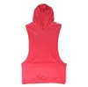 wholesale mens tank tops sports vests cotton with hoodies new bodybuilding t shirts M L XL XXL euro size D564