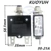 Disyuntores Taiwán KUOYUH 98 Series-21A Interruptor de sobrecarga del protector contra sobrecorriente