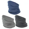 Cappellini da ciclismo 3pcs Tubo antivento Bandana Protezione UV Maschera per il viso Protezione per il collo all'aperto per l'escursionismo (colori misti)