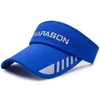 Adjustable Men Women Summer Sports Wide Sun Visor Cap Hat For Beach Golf Fishing Marathon Running Cycling
