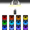 Bluetooth-högtalare LED-lampa 12W E27 E26 LED-lampa RGB Vit Smart Music-lampa med 24 nycklar fjärrkontroll