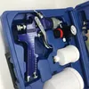 WETA HVLP Spray Paint Gun H827 + H2000 Set 1.4 + 1.0mm Airbrush Airless Spray Gun för att måla bilar Pneumatiska verktyg USA 2-5 dagar