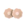 Breast pads anti-bump invisible bra breathable plum round chest wedding dress underwear anti-lighting nipple nipple paste breast cover