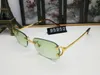 Occhiali da sole Occhiali da sole sportivi rossi moda per uomo Occhiali unisex in corno di bufalo Occhiali da sole da donna senza montatura Occhiali da vista con montatura in metallo oro argento Lunette Dr6g