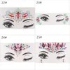 Temporary Tattoo Face Jewelry Gems Rhinestone Decoration Party Makeup Body Shining Festival Flash Tattoos Body Art Stickers D190113941227