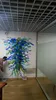 Lampadario da incasso per soggiorno blu Lampadario moderno a LED Sorgente luminosa Lampadari in vetro soffiato di Murano in stile europeo