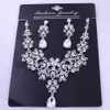 Wedding Bride Biżuteria Tiaraneckaceearrings Zestaw Koreańskiego Tiara Diamentowy naszyjnik Diamentowy zestaw