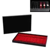 1020 Grids Leder Uhrenkoffer mit Reißverschluss Samt Armbanduhr -Display Aufbewahrungsbox -Tablett Travel Juwely Packing Regal Organizer15659351